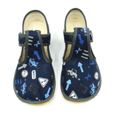 Beda Barefoot papuče Cars Beda Barefoot papuče Cars