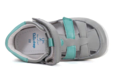 D.D. step Barefoot sandálky H077-61979B Dove Grey D.D. step Barefoot sandálky H077-61979B Dove Grey