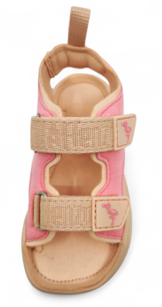 Affenzahn Sandal Vegan Airy Flamingo Rose