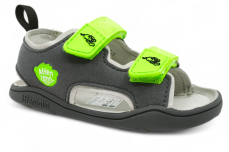 Affenzahn Sandal Vegan Airy Panther Grey Affenzahn Sandal Vegan Airy Panther Grey