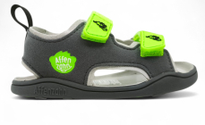 Affenzahn Sandal Vegan Airy Panther Grey Affenzahn Sandal Vegan Airy Panther Grey