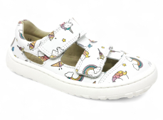 Froddo barefoot dětské sandály G3150291-13 White