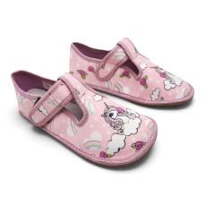 Ef Barefoot papuče 395 Pink Unicorn
