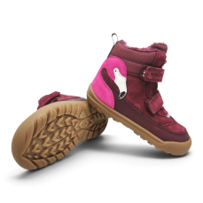 Viking Alv Barefoot Paw Warm WP 2V Burgundy