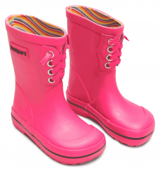 Bundgaard Classic Rubber Boots Lace Raspberry Bundgaard Classic Rubber Boots Lace Raspberry