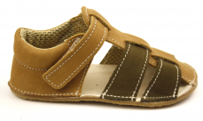 Ef Barefoot sandálky Olivová Ef Barefoot sandálky Olivová