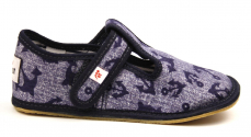 Ef barefoot chlapecké bačkory 395 Jeans Kotva Ef barefoot chlapecké bačkory 395 Jeans Kotva