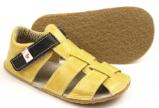 Ef Barefoot sandálky Žlutá Ef Barefoot sandálky Žlutá
