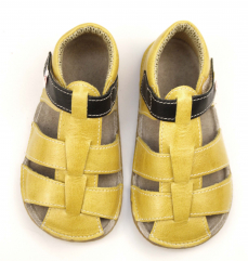 Ef Barefoot sandálky Žlutá Ef Barefoot sandálky Žlutá