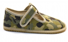 Beda Barefoot papuče Army Beda Barefoot papuče Army