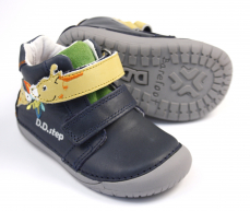 D.D. step Barefoot chlapecké celoroční boty S070-880 D.D. step Barefoot chlapecké celoroční boty S070-880