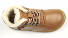 Lurchi barefoot Nesti Nappa Cognac
