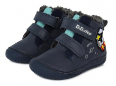 D.D.Step Barefoot zimní boty W070-252 Royal Blue D.D.Step Barefoot zimní boty W070-252 Royal Blue