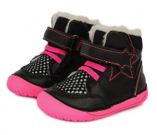 D.D.Step Barefoot zimní boty W070-990 Black D.D.Step Barefoot zimní boty W070-990 Black