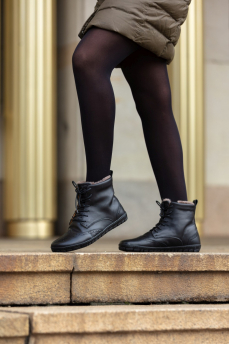 Zaqq Quintic Winter Brogue Black Zaqq Quintic Winter Brogue Black