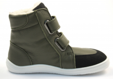 Baby Bare Shoes Febo Winter Khaki Asfaltico Baby Bare Shoes Febo Winter Khaki Asfaltico
