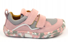 Boty Froddo Barefoot Grey Pink G3130200-6 Boty Froddo Barefoot Grey Pink G3130200-6