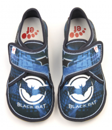 Ef Barefoot papuče 394 Black Bat Ef Barefoot papuče 394 Black Bat