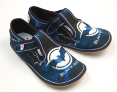 Ef Barefoot papuče 395 Black Bat Ef Barefoot papuče 395 Black Bat
