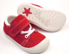 Lurchi barefoot Tabby Suede Rosso