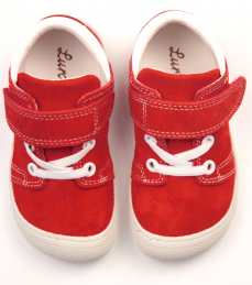 Lurchi barefoot Tabby Suede Rosso