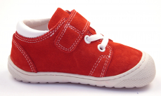 Lurchi barefoot Tabby Suede Rosso