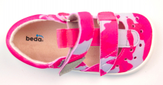 Beda Barefoot sandály Pink Military Beda Barefoot sandály Pink Military