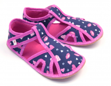 Ef Barefoot papuče 386 Hearts Ef Barefoot papuče 386 Hearts
