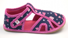 Ef Barefoot papuče 386 Hearts Ef Barefoot papuče 386 Hearts