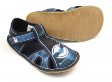 Ef Barefoot papuče 386 Black Bat Ef Barefoot papuče 386 Black Bat