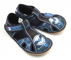 Ef Barefoot papuče 386 Black Bat Ef Barefoot papuče 386 Black Bat