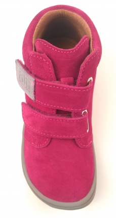 Filii barefoot - Chameleon velcro velours pink M Filii barefoot - Chameleon velcro velours pink M