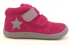 Filii barefoot - Chameleon velcro velours pink M Filii barefoot - Chameleon velcro velours pink M