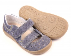 Beda Boty barefoot sandály riflové Beda Boty barefoot sandály riflové