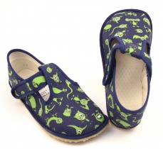 Beda Barefoot papuče Příšerky Beda Barefoot papuče Příšerky