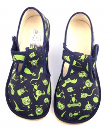 Beda Barefoot papuče Příšerky Beda Barefoot papuče Příšerky